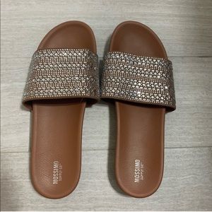 Glittery Sparkly Slides